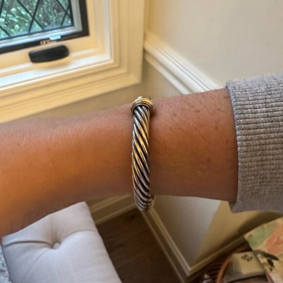 David Yurman Silver and Black Bracelet - Picture 4 of 8
